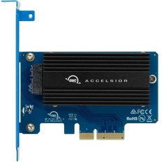 OWC Accelsior 1A 애플 SSD NVMe M.2 to PCIe 3.0 X4 확장슬롯 어댑터 카드 OWC Accelsior 1A, 1개 가전디지털/PC부품 반품 최저가 25,040원