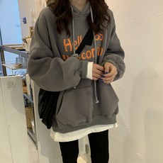 여성용 구디프 루즈핏 후드티셔츠 패션의류/잡화/여성패션 반품 최저가 12,040원