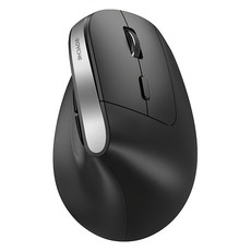 로이체 인체공학 저소음 버티컬 충전식 무선 마우스 RX-800V, 블랙 undefined/undefined 반품 최저가 19,160원