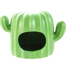 카르노 선인장 세라믹 햄스터 은신처, 1개 반려동물용품/소동물/가축용품 반품 최저가 7,160원