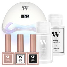 위드샨 프로페셔널 젤네일 위드젤 기초 6종 세트, 1세트, 프로 젤 램프 48W + 논와이프 다이아 탑젤 10g + 베이스젤 10g + 크리스탈 빌더젤  10g + 펌프형 젤 클리너 200ml + 펌프형 젤 리무버 200ml 뷰티/네일 반품 최저가 33,780원