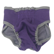 바이셀 반려견 위생팬티 벨크로 팬티 퍼플, M, 1개 반려동물용품/펫티켓 산책용품 반품 최저가 3,300원