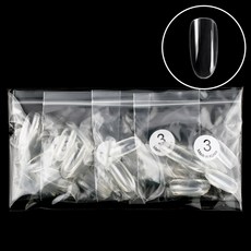 엘비아 오발 네일팁 3호 50p, 클리어, 4개 뷰티/네일 반품 최저가 5,840원