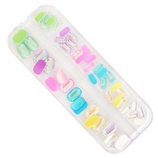 얼음 네일 스톤 세트 KN-S2050, 1개, 혼합색상 뷰티/네일 반품 최저가 2,080원