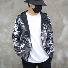 콘피아르 밀리터리 양면 후드 바람막이 TC3019 패션의류/잡화/남성패션 반품 최저가 37,420원