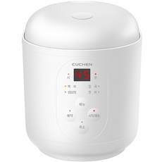 쿠첸 머쉬룸 미니밥솥 1.5인용, CRM-E0101W, White undefined/undefined 반품 최저가 40,500원