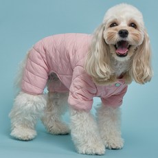 도그아이 강아지 퀼팅 패딩 올인원, 핑크, 1개 undefined/undefined 반품 최저가 10,450원