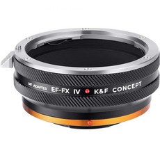 케이앤에프컨셉 렌즈변환 어댑터 EOS-FX IV PRO 캐논 EOS EF 호환, 1개 가전디지털/카메라 반품 최저가 24,560원