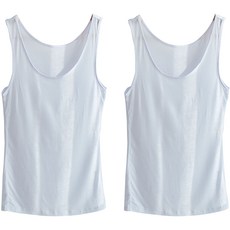 여성용 텐셀 어깨 런닝 2p 패션의류/잡화/속옷/잠옷 반품 최저가 9,600원