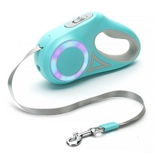 이고웰 강아지 꼬임방지 LED조명 자동 리드줄, 민트, 1개 반려동물용품/펫티켓 산책용품 반품 최저가 12,580원
