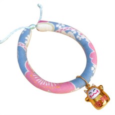 핑크망고 매화 고양이방울 반려동물 목걸이 M, C, 1개 반려동물용품/펫티켓 산책용품 반품 최저가 4,600원