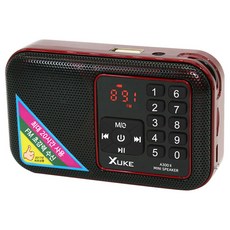 XUKE 포터블 스피커, A300II, 레드 가전디지털/음향기기 반품 최저가 32,000원