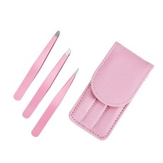 다판다마켓 전문가용 족집게 눈썹 도구 3종 세트, 2세트, 02 핑크 뷰티/뷰티소품 반품 최저가 5,210원