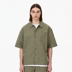 모즈모즈 와샤 나일론 오버핏 하프 빅사이즈 반팔 셔츠 패션의류/잡화/남녀 공용 의류 반품 최저가 12,360원