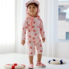 아이엠베베 유아용 달콤피치 우주복 래쉬가드 일체형 수영복 패션의류/잡화/유아동패션 반품 최저가 15,700원