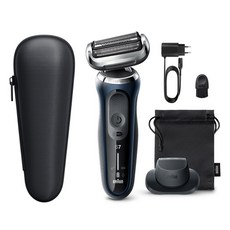브라운 전기면도기 세트 시리즈7, 71-B1200s, 블루 가전디지털/뷰티/헤어가전 반품 최저가 175,170원