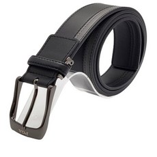 PGA 남성용 이태리 통가죽 라인 배색 코팅 캐주얼 골프 벨트 PGA005, 블랙, 1개 패션의류/잡화/남성패션 반품 최저가 71,200원