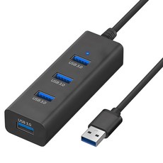 홈플래닛 USB 3.0 4포트 멀티 허브, 블랙, 1개 가전디지털/PC부품 반품 최저가 7,310원