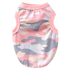 파스텔펫 반려동물 패턴 민소매 티셔츠, G106PDFC006, 1개 반려동물용품/강아지 용품 반품 최저가 4,290원