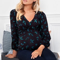 알로데 피닉스 플라워 수유 긴팔 티셔츠 패션의류/잡화/여성패션 반품 최저가 5,600원