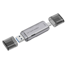 스타리움 C 타입 PC 겸용 OTG USB 3.0 카드 리더기, 75mm, 그레이, 1개 가전디지털/휴대폰 액세서리 반품 최저가 3,930원