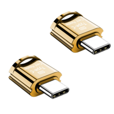 스타리움 C 타입 마이크로 SD 카드 리더기, 22mm, 골드, 2개 가전디지털/휴대폰 액세서리 반품 최저가 9,380원