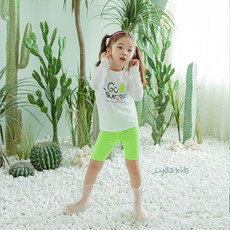 여아용 루디아키즈 파도 래쉬가드 상하의 세트 패션의류/잡화/유아동패션 반품 최저가 8,850원