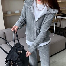 여성용 구디프 이지웨어 후드집업 트레이닝 상하의 세트 패션의류/잡화/여성패션 반품 최저가 12,860원