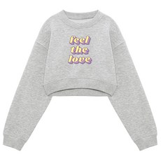 이지스튜디오 여성용 필더러브 크롭 소프트 맨투맨 패션의류/잡화/여성패션 반품 최저가 8,310원