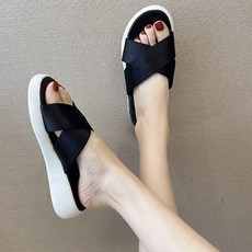 SILVERS 여성용 심플라인 투웨이 슬리퍼 패션의류/잡화/여성패션 반품 최저가 10,690원