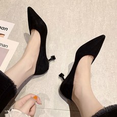 SILVERS 여성용 스웨이드 하이힐 5cm 패션의류/잡화/여성패션 반품 최저가 18,540원