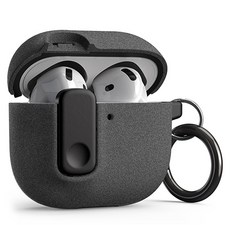 베루스 모던 락 분실 방지 잠금 기능 이어폰 케이스, 에어팟4, 샌드스톤, 1개 가전디지털/음향기기 반품 최저가 16,160원