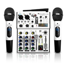 필라 컴소닉 PILLAR 4 채널 오디오 믹서 오인페 믹싱 콘솔 + 무선 마이크 2p 세트, CM-A590MIX 가전디지털/음향기기 반품 최저가 52,510원