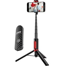 셀루미 스마트 웨어러블 퀵 쉐어링 휴대폰 셀카봉 삼각대 블랙 + 레드100cm, SEL-LT910SE, 1개 가전디지털/휴대폰 액세서리 반품 최저가 25,130원