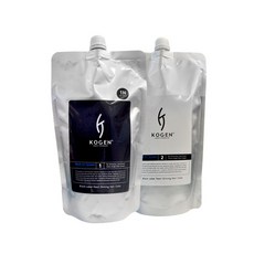 코겐 머드 럭셔리 블랙라벨 펄 샤이닝 헤어칼라 1제 500ml + 2제 500ml, 5N 자연갈색 블랙, 1세트 뷰티/헤어 반품 최저가 12,870원