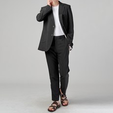 바르 남성용 린넨 아웃포켓 투버튼 베이직 수트 BU3003 패션의류/잡화/남성패션 반품 최저가 53,510원