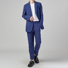 바르 남성용 린넨 아웃포켓 원버튼 베이직 수트 BU3002 패션의류/잡화/남성패션 반품 최저가 29,360원