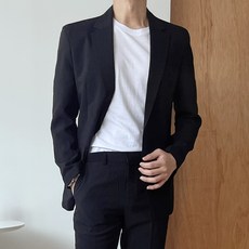 언탭트 남성용 여름 린넨 원버튼 정장 팬츠 세트 패션의류/잡화/남성패션 반품 최저가 70,410원