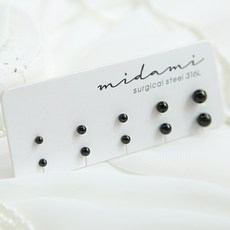 미다미 기본바벨 피어싱 5종 x 2p 세트 패션의류/잡화/남성패션 반품 최저가 6,480원