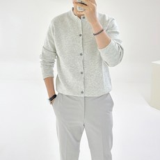 아도르클래식 남성용 도어 라운드 노카라 버튼 가디건 패션의류/잡화/남성패션 반품 최저가 52,000원