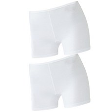 클레어라 여성용 심플한 스판 편한 플랫 속바지 2P 세트 패션의류/잡화/속옷/잠옷 반품 최저가 6,640원