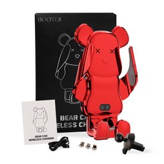 부테스 베어 차량용 무선 충전 거치대, 레드, BTS01 가전디지털/차량용 디지털 반품 최저가 21,480원