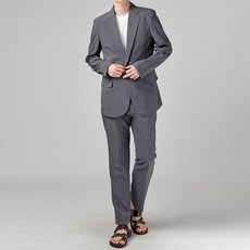 하이후 남성용 린넨 데일리 캐주얼 플랩포켓 원버튼 수트 세트 HU3001 패션의류/잡화/남성패션 반품 최저가 13,090원