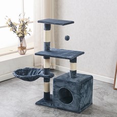 칠시 소프트 스킨 캣타워, 네이비, 1개 반려동물용품/고양이 용품 반품 최저가 34,050원