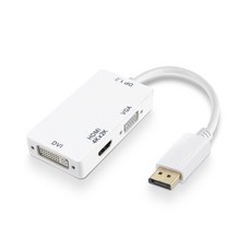 컴스 디스플레이 포트 DP to HDMI VGA DVI 모니터 변환 컨버터, FW599D, 1개 가전디지털/PC부품 반품 최저가 15,300원
