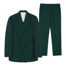 듀아크 남성용 빅사이즈 여름용 포멀 린넨 더블 수트 팬츠 세트 패션의류/잡화/남성패션 반품 최저가 63,360원