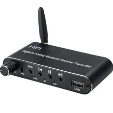 컴스 Hi-Fi 오디오광 to 아날로그 블루투스 5.1 송수신 멀티 컨버터 DAC, TB682 가전디지털/음향기기 반품 최저가 37,400원