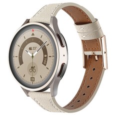 하마테 호환 세미슬림 가죽 스트랩 20mm, 아이보리 가전디지털/스마트워치/밴드 반품 최저가 18,900원