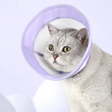 랜보어 반려동물 소프트 메쉬 넥카라, 퍼플, 1개 undefined/undefined 반품 최저가 6,860원