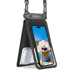 스메르 듀얼포켓 2in1 프리미엄 스마트폰 IPX8 방수팩, 블랙, 1개 가전디지털/휴대폰 액세서리 반품 최저가 8,040원